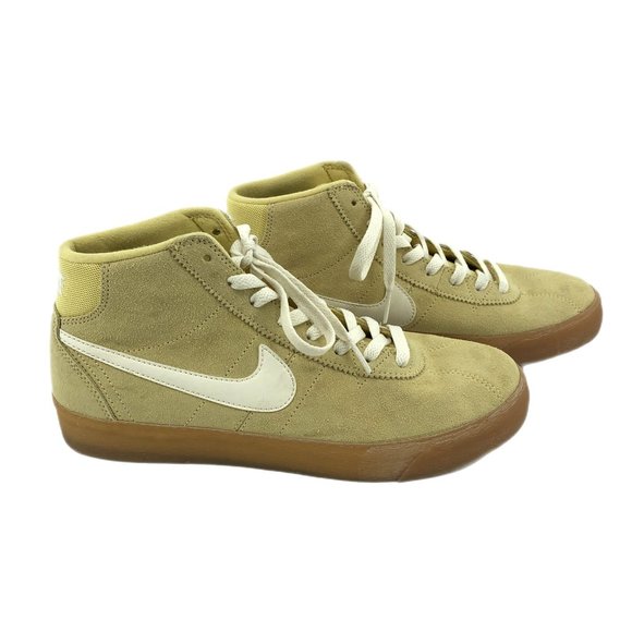 Nike Yellow Brown Athletic Sneakers | Lace Up, Classic Style
